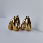 golden double hoop